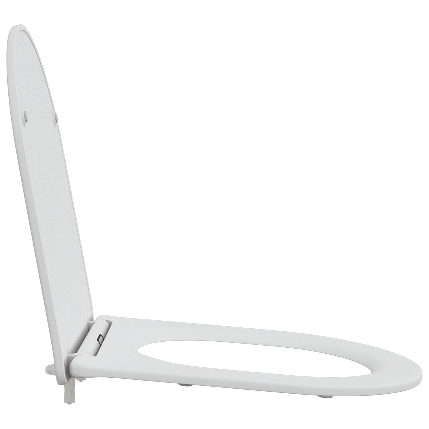 Sedile Per Toilette Con Chiusura Rapida E Soft Close In Duroplast Bianco
