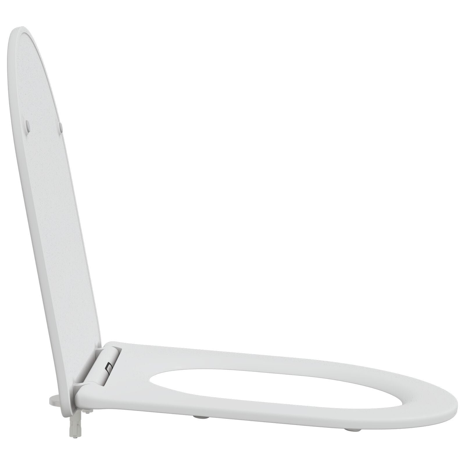 Sedile Per Toilette Con Chiusura Rapida E Soft Close In Duroplast Bianco