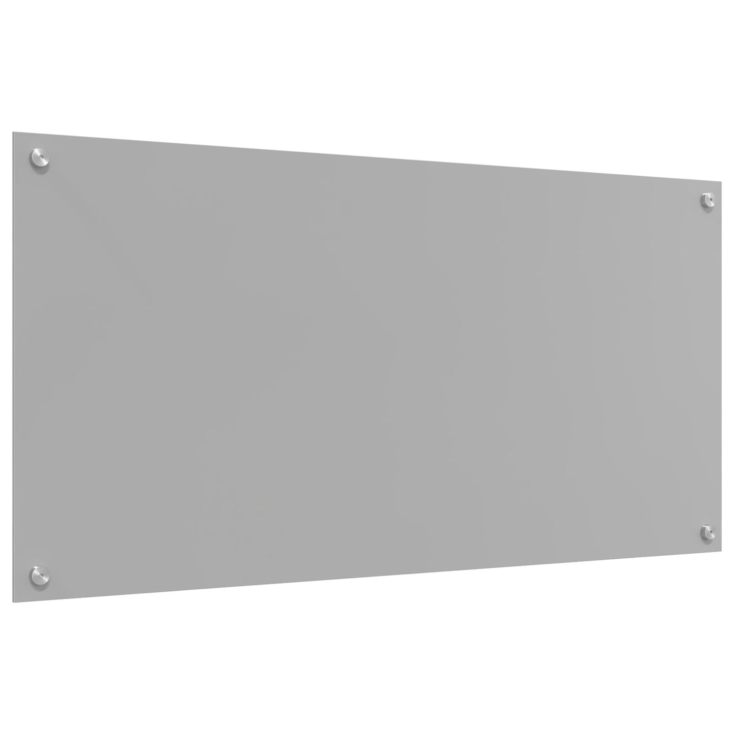 Schienale Cucina Grigio Chiaro 100X50X0,6 Cm In Vetro Temperato