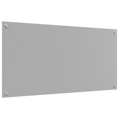 Schienale Cucina Grigio Chiaro 100X50X0,6 Cm In Vetro Temperato