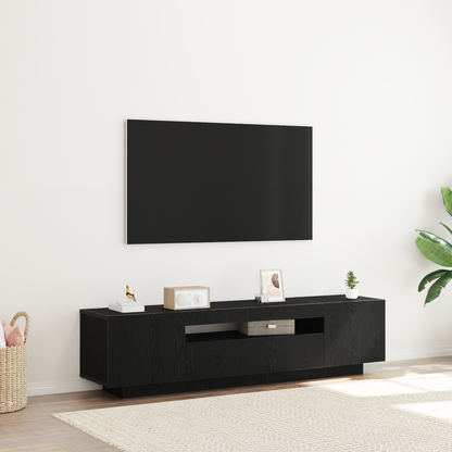 Mobile Porta Tv Con Led 160X35X40 Cm Truciolato